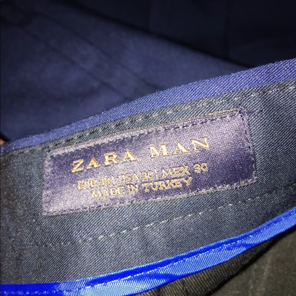 Zara Men’s Navy Blue Suit